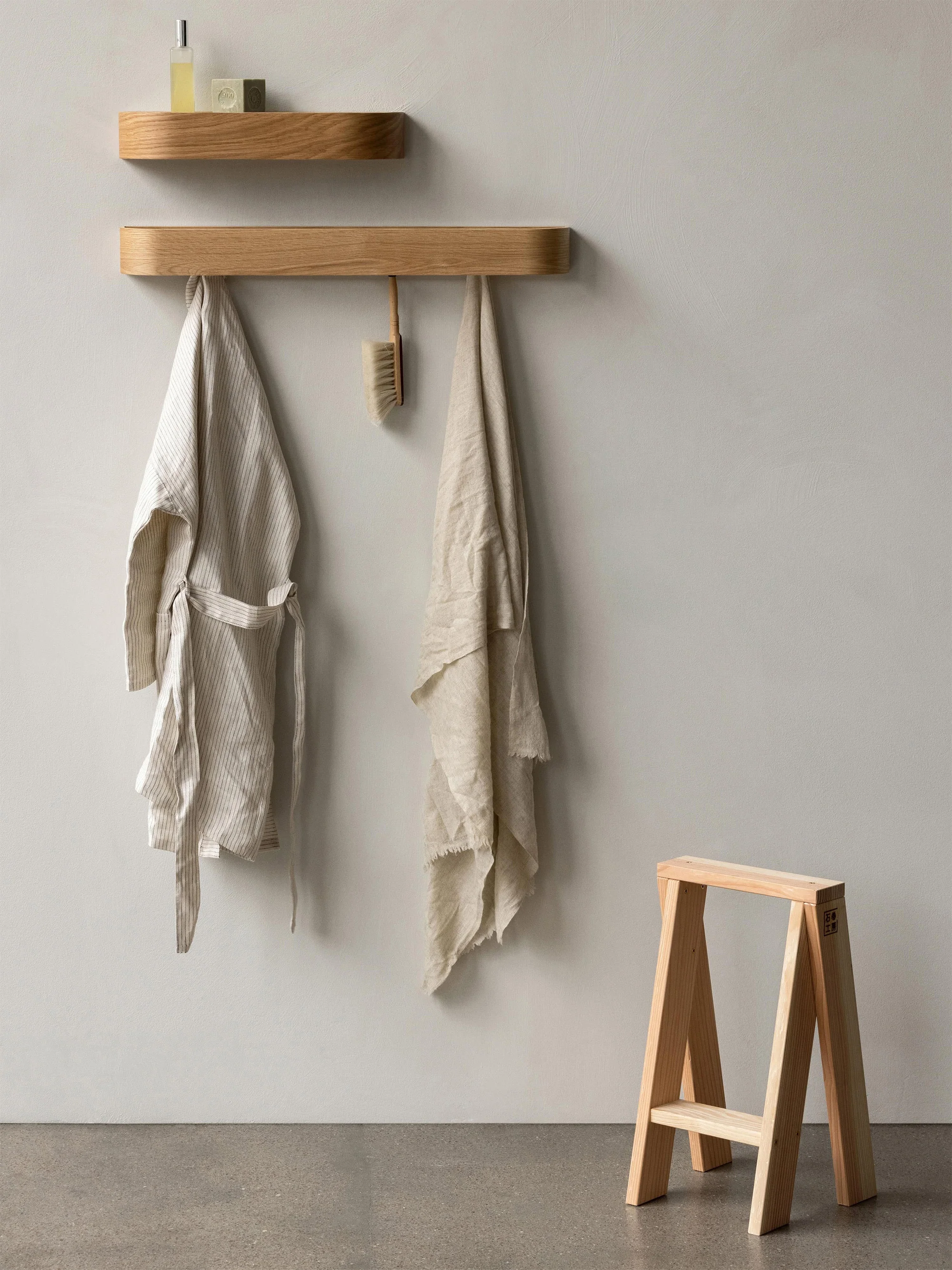 Houten wandrek Epoch, B 118 cm
