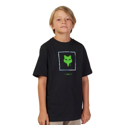 T-Shirt manches courtes Fox YOUTH ATLAS - Noir