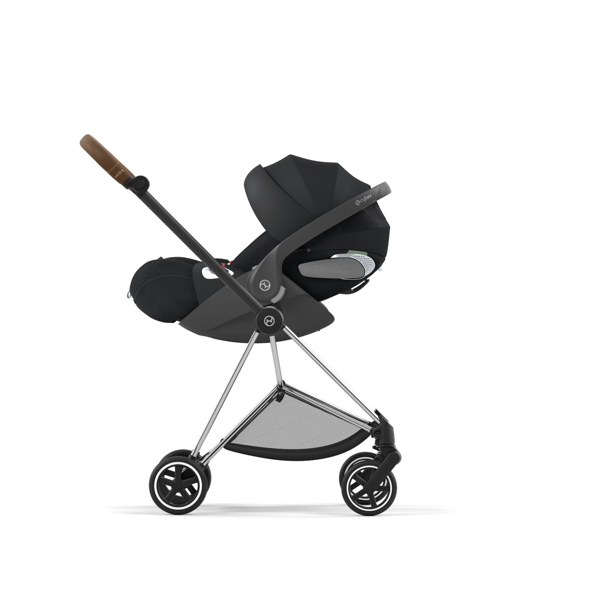 Mios Rahmen Chrome With Brown Details