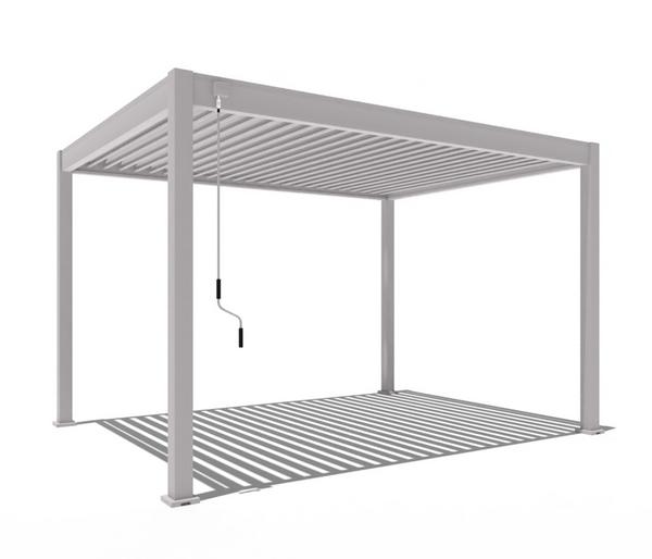 Weide Classic Pergola 3x4 Alu-Stahl, ca.