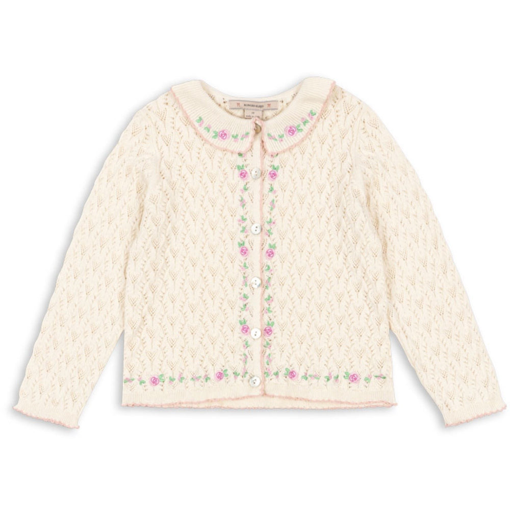 Køb Konges Sløjd Cream Off White Rosier Cardigan