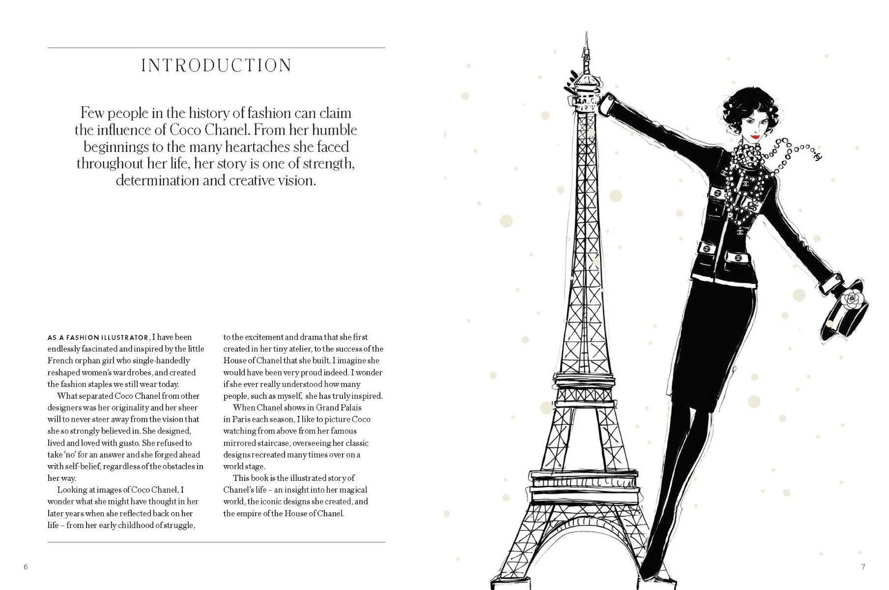 New Mags  Coco chanel - the illustrated world of a fashion icon bog