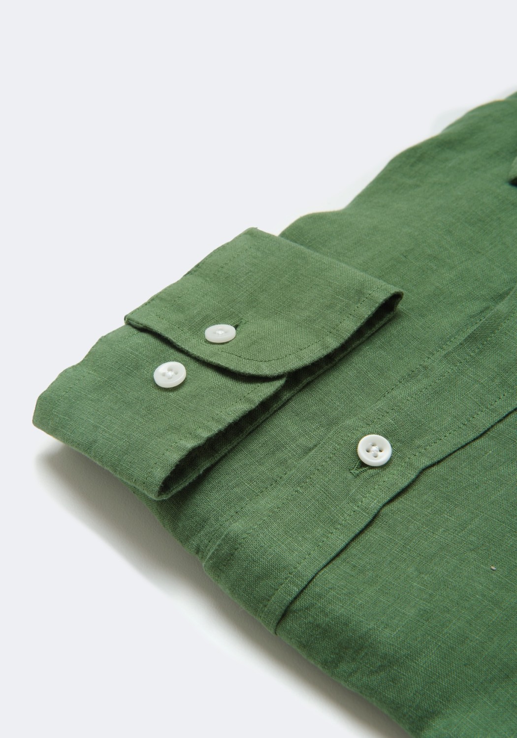 Carpasus Leinenhemd Nuve Green