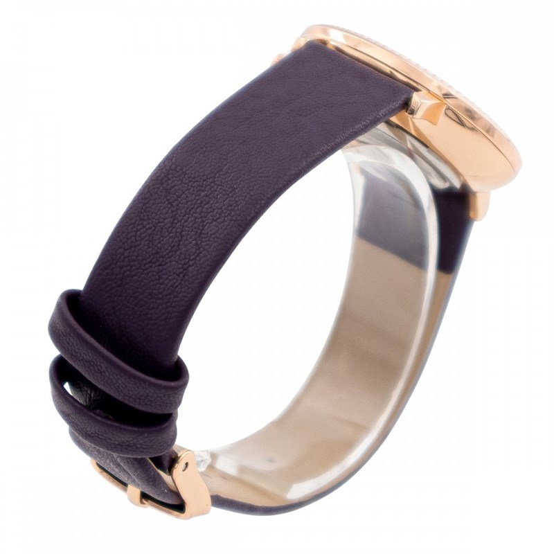 Montre Femme M. JOHN bracelet Cuir Violet