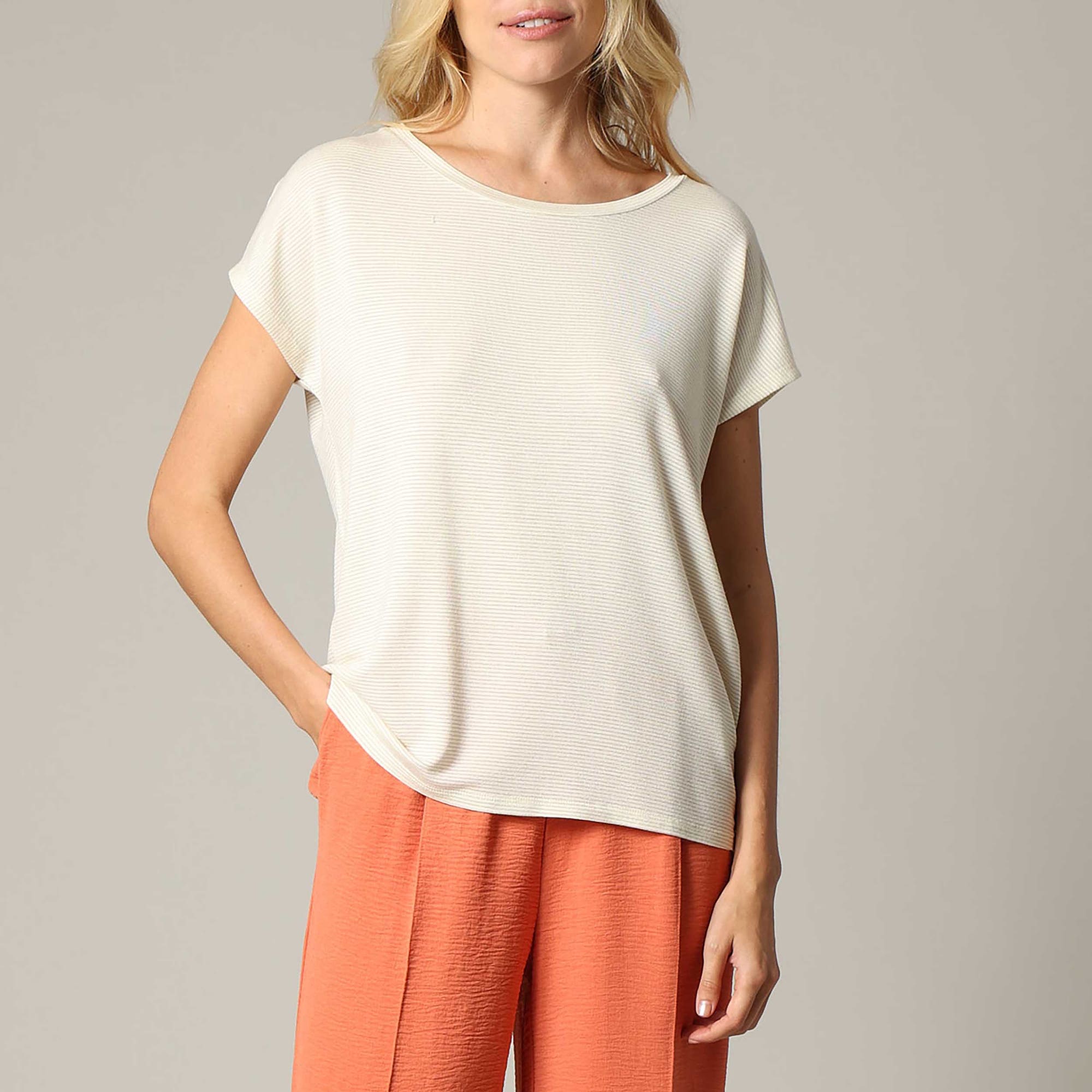Top Femme blanc