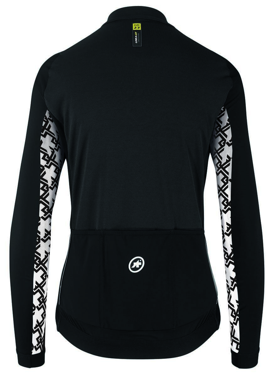 Assos UMA GT Spring Fall Fietsjack Zwart/Wit Dames