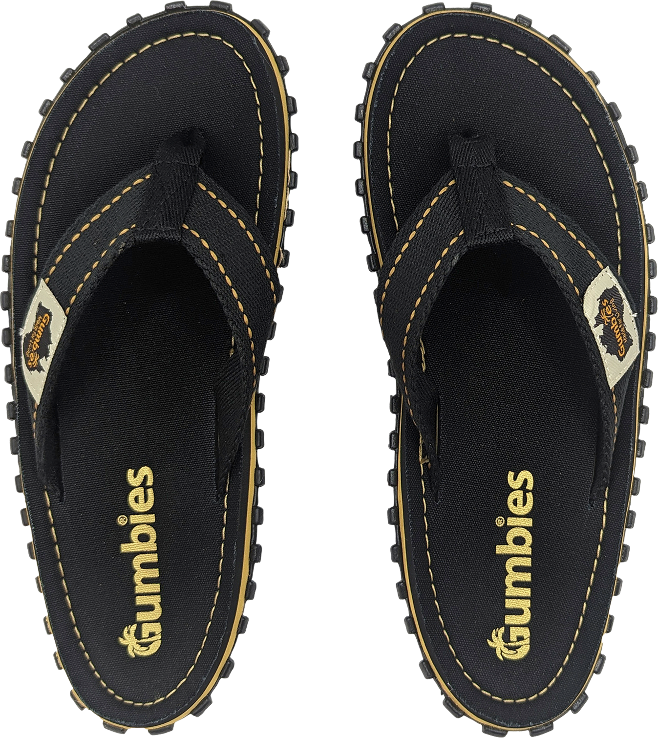 Gumbies Classic Black	Herren Zehentrenner