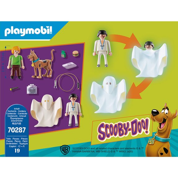 SCOOBY-DOO! Scooby & Sammy avec fantôme Playmobil 70287