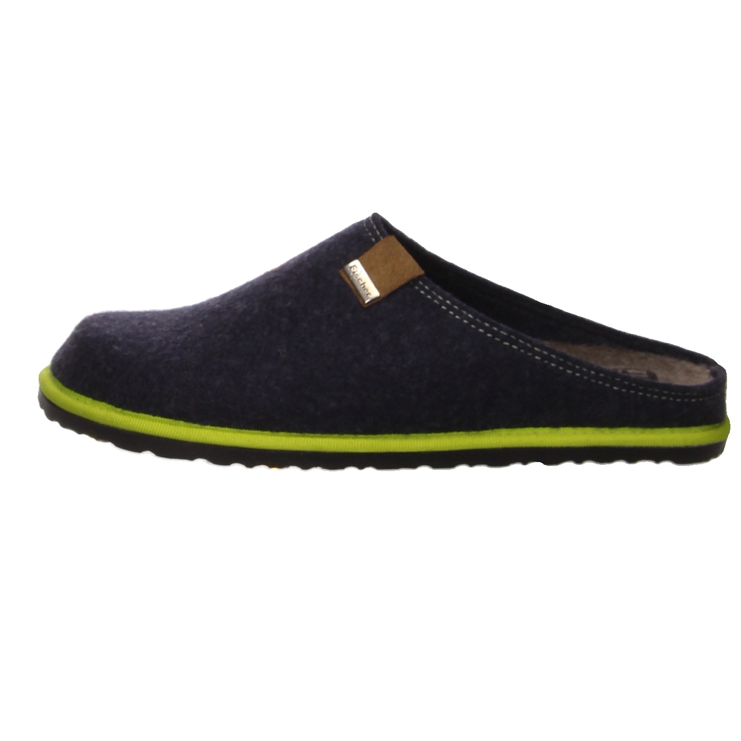 Fischer Pantoffeln dunkelblau blau