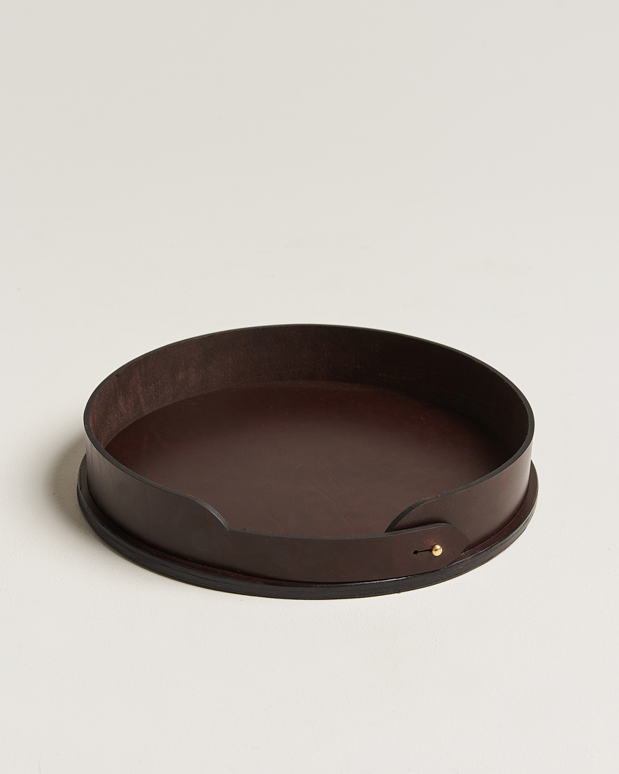Tärnsjö Garveri Leather Tray 007 Dark Brown