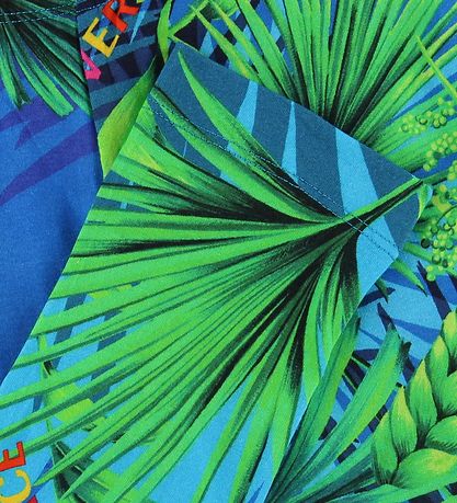 Young Versace Leggings - Blå/ Grøn m. Planter