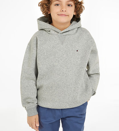 Tommy Hilfiger H?ttetr?je - Timeless - Light Grey Heather