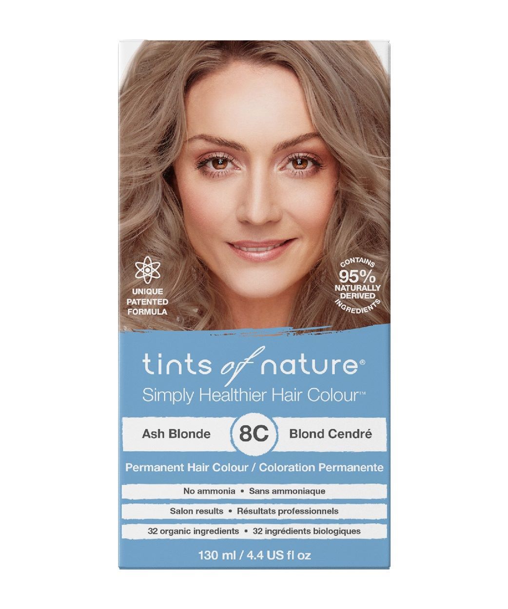Tints of Nature Ash Blonde 8C