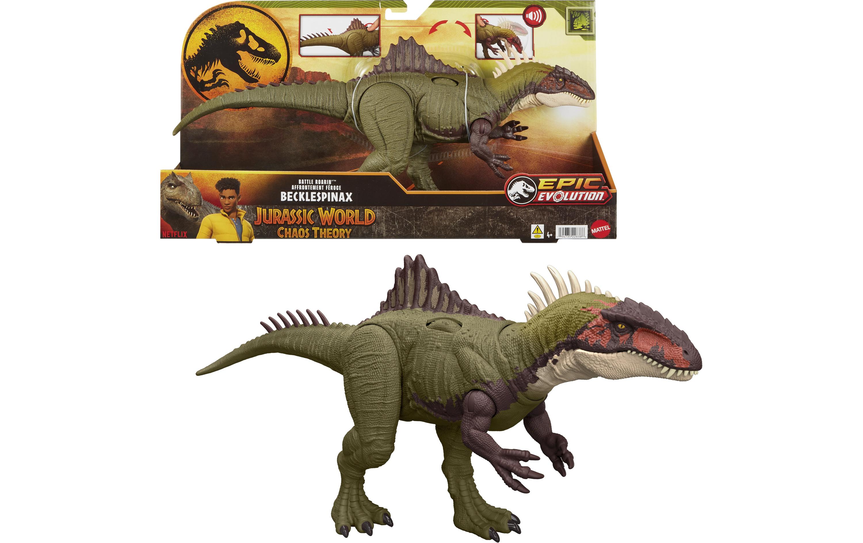 Jurassic World Battle Roar Becklespinax 43 cmSpielzeugdinosaurier
