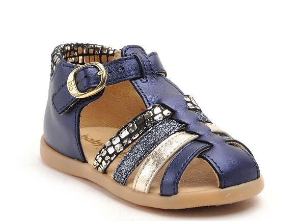 Babybotte nu pieds bebe guppy bleu