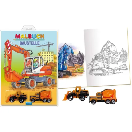 Trötsch Malbuch Baustelle