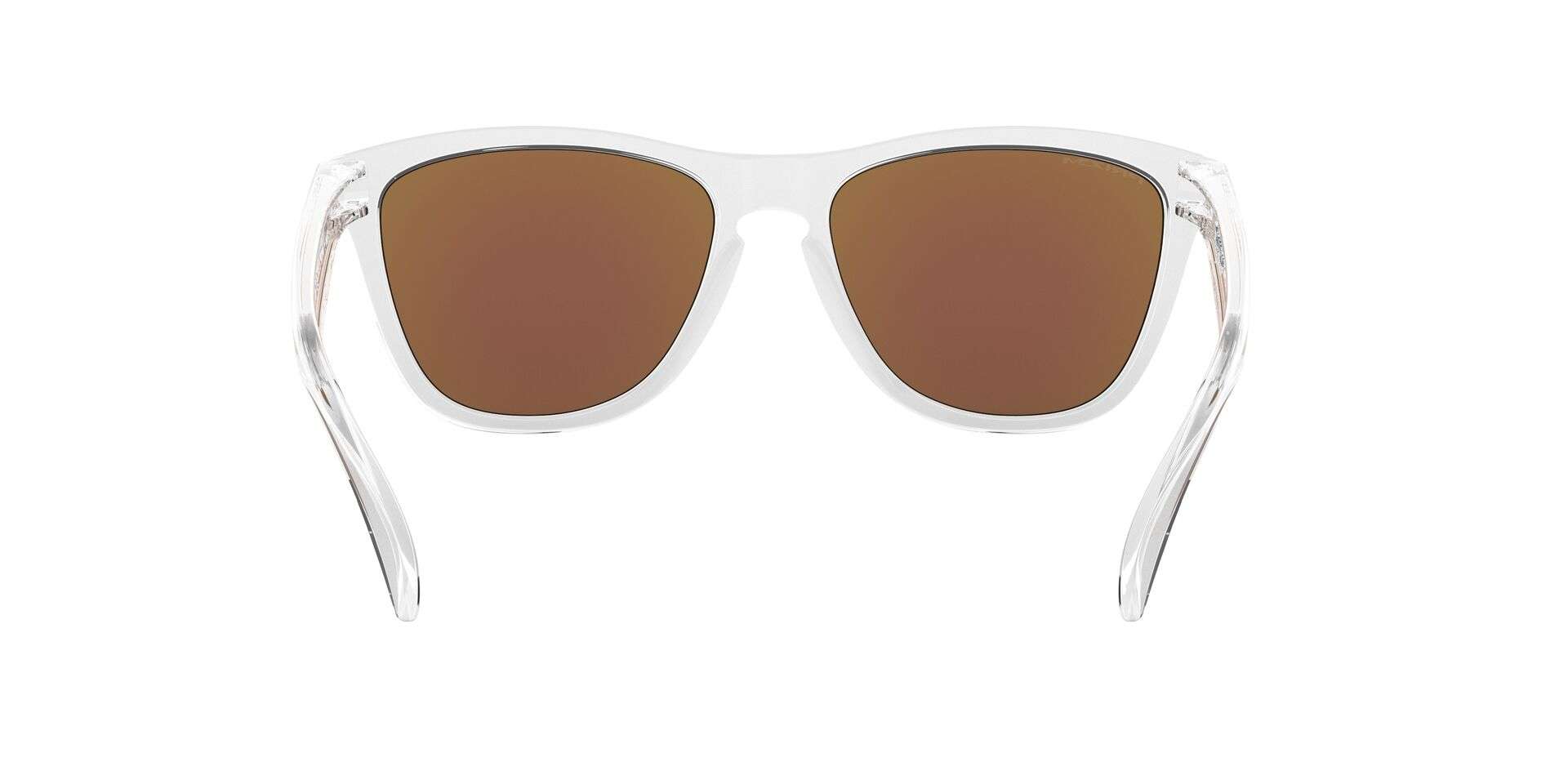 Oakley Frogskins Sport Zonnebril Crystal Clear met Prizm Sapphire Lens