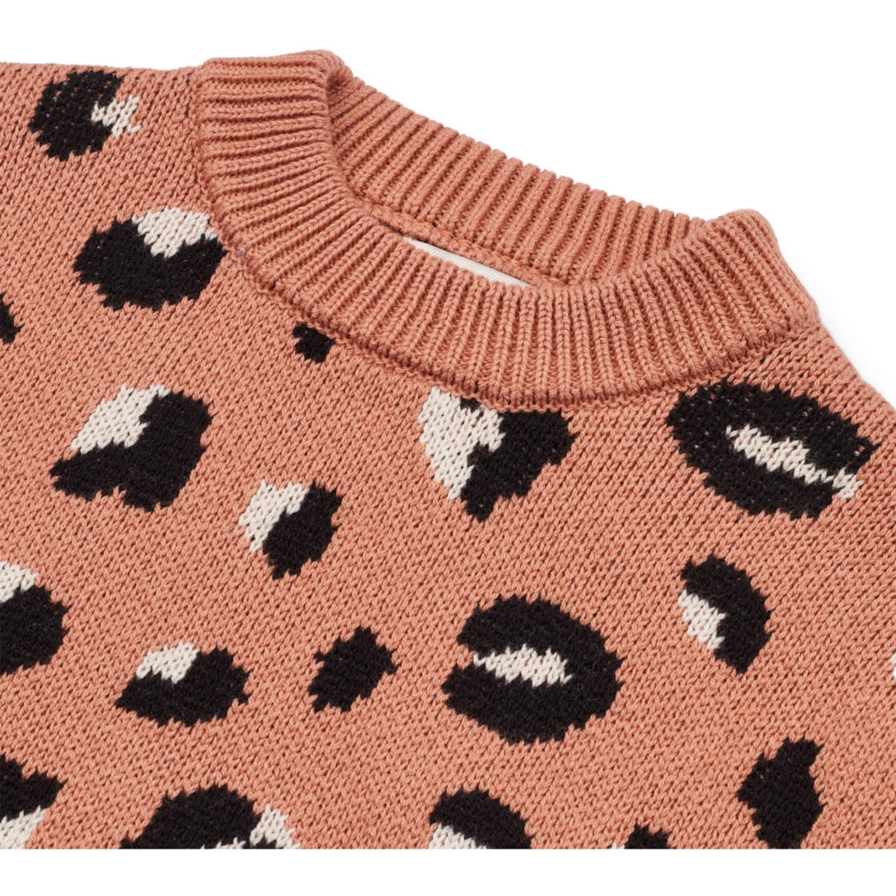 Køb LIEWOOD Wild Leo / Tuscany Rose Orlane Intarsia Strik Jumper