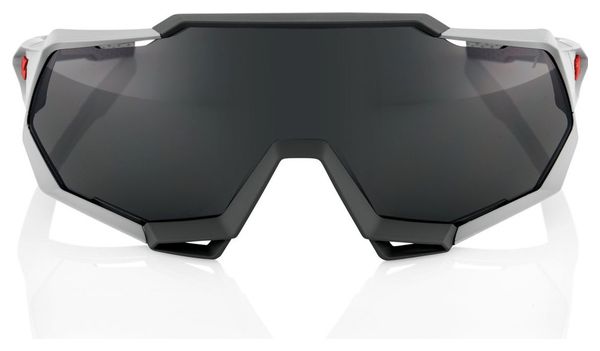 Lunettes 100% Speedtrap Gris Smoke Lens