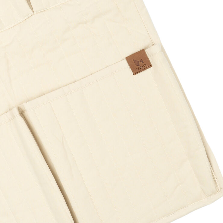 Fabelab Quilted Wall Pocket Oat milk
