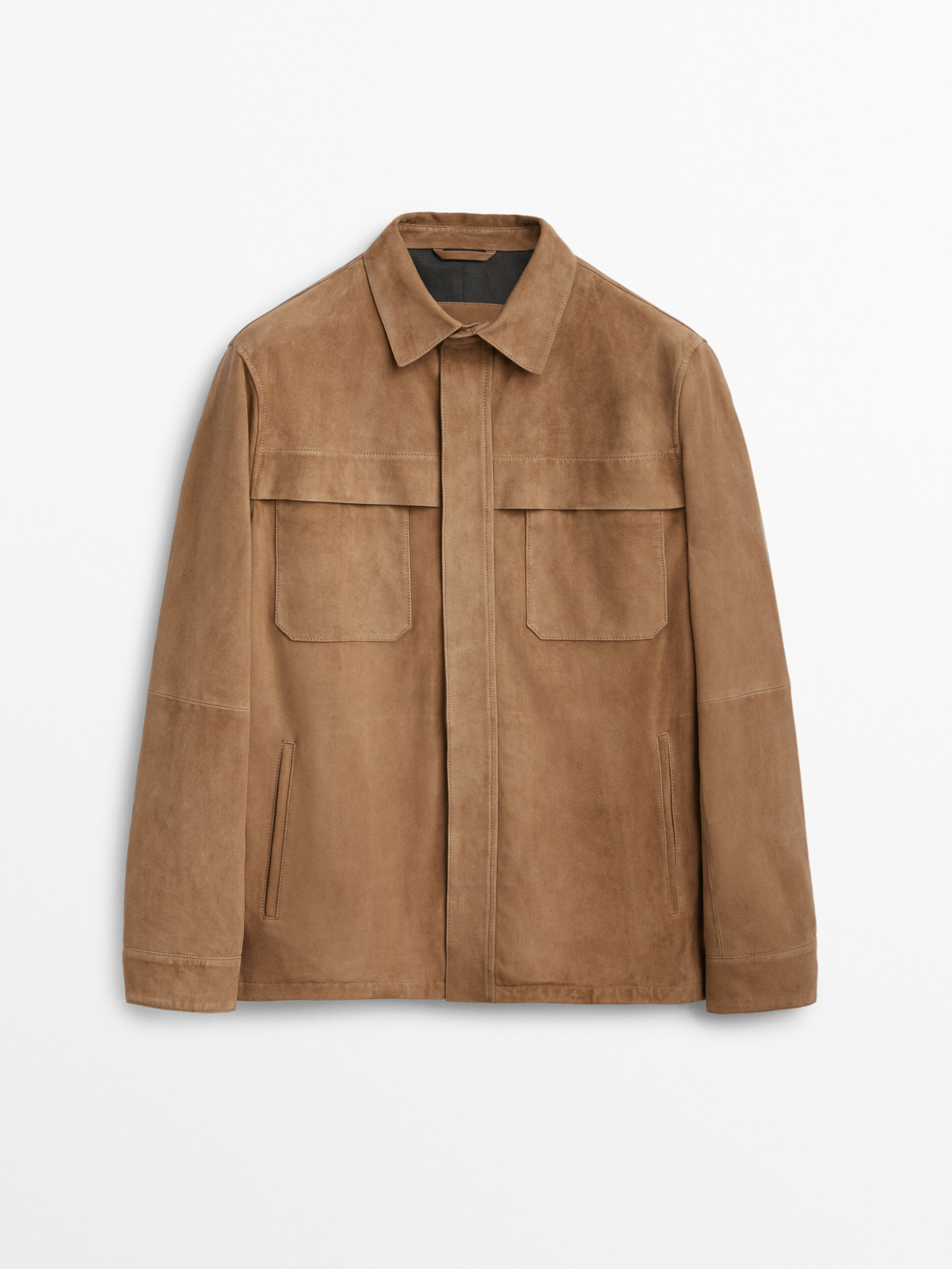 Sobrecamisa ante bolsillos - BEGE