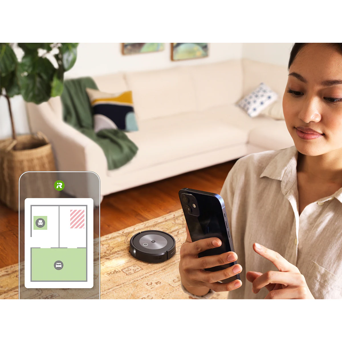 iRobot Roomba J7 robotstøvsuger j715840 (grå)