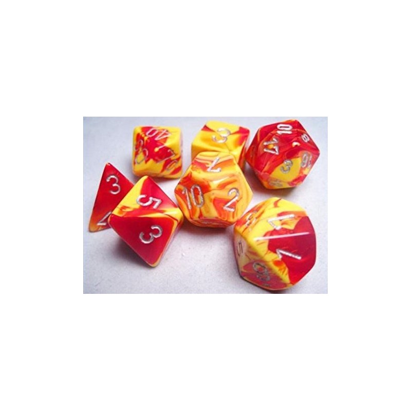 7 dés * gemini * ROUGE & JAUNE