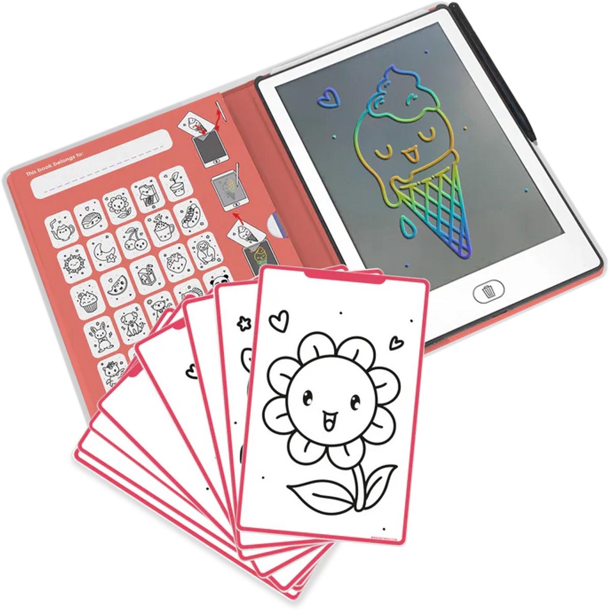 KidyWolf Kidywolf Kidydraw mini Tekenblok Kawaii