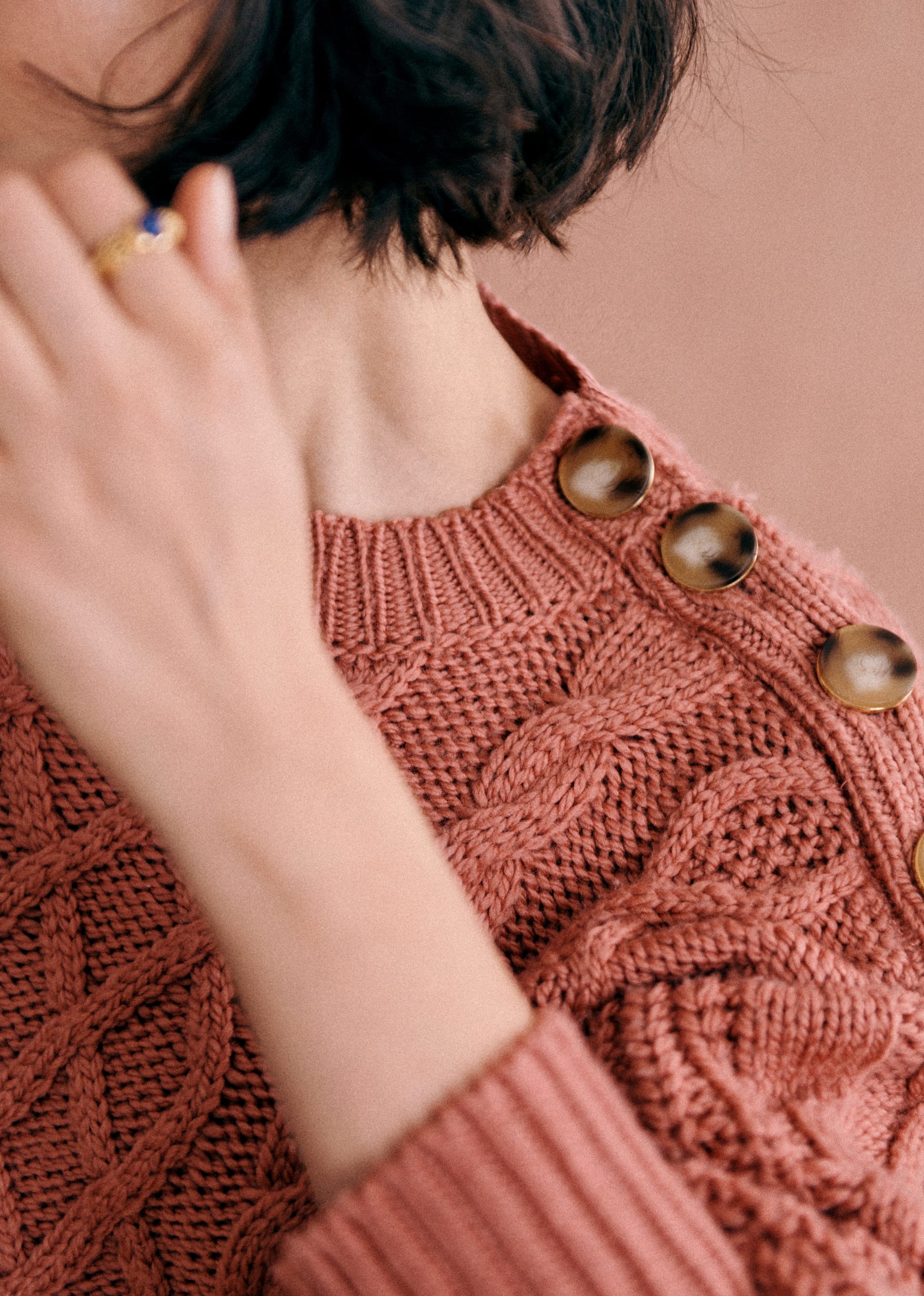 Pull James - Bois De Rose - E-SHOP/MAILLE 5905421