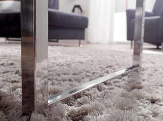 Couchtisch Guna Massivholz Sheesham Metall