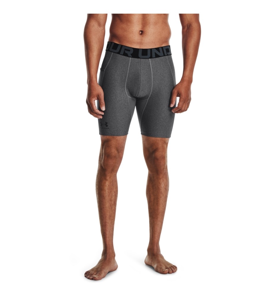 Calção de compressão Under Armour HeatGear Armour - Cinza