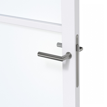 Arne & Bodil binnendeur ABE100 blank glas - extra wit afgelakt