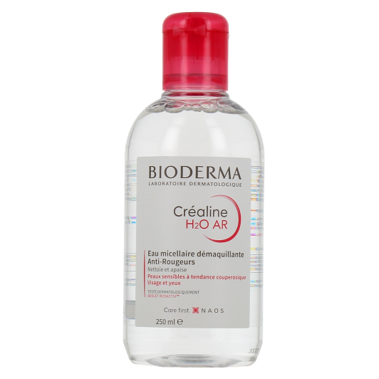 Crealine H2O AR : eau micellaire anti rougeurs - Rosacée, couperose