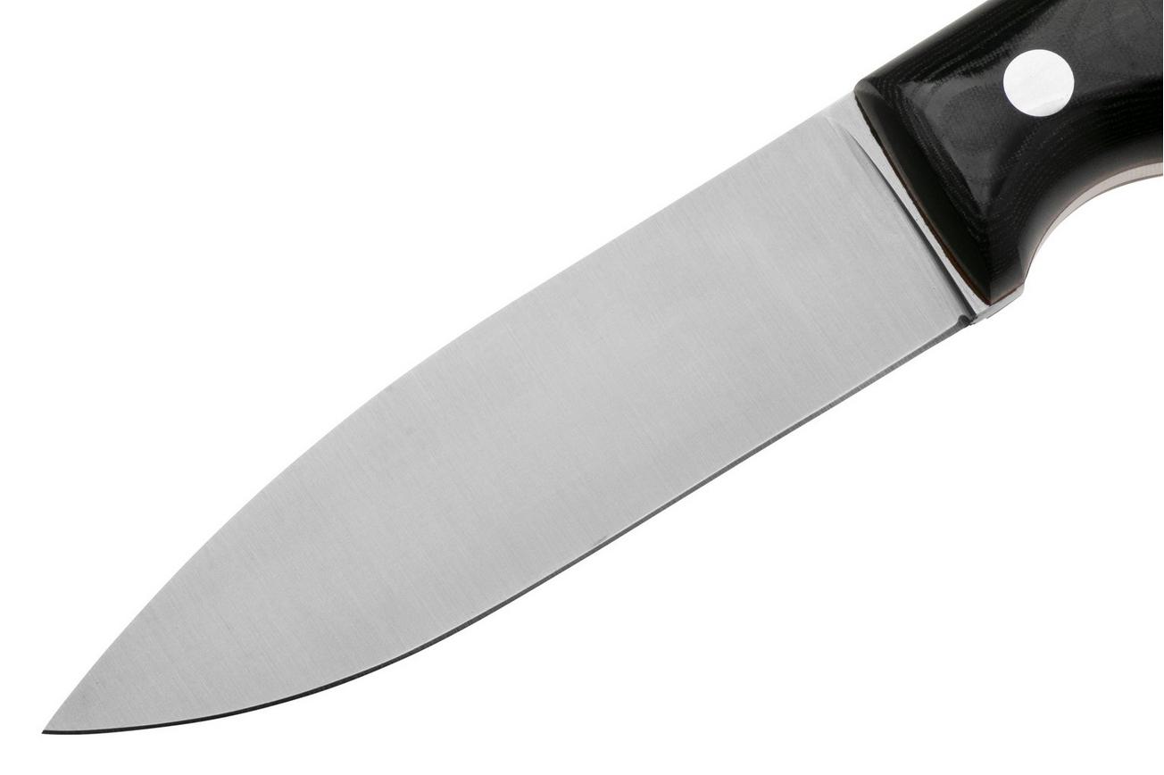 Casström No. 10 Swedish Forest Knife Flat 14120, 14C28N Black G10 Kydex, bushcraftmes