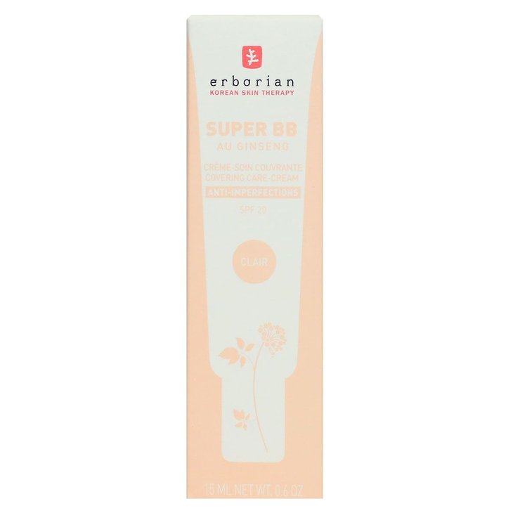 Super BB au ginseng crème soin couvrante SPF20 teinte claire 15ml