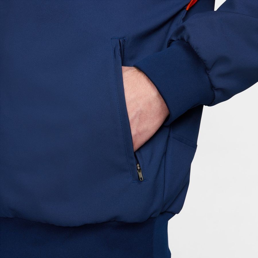 Pays-Bas Veste d'Entraînement Dri-FIT Strike Anthem - Bleu/Orange/Blanc