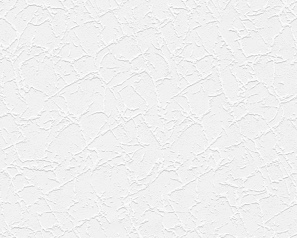 Papiertapete SIMPLY WHITE 3 - weiß - 10 Meter