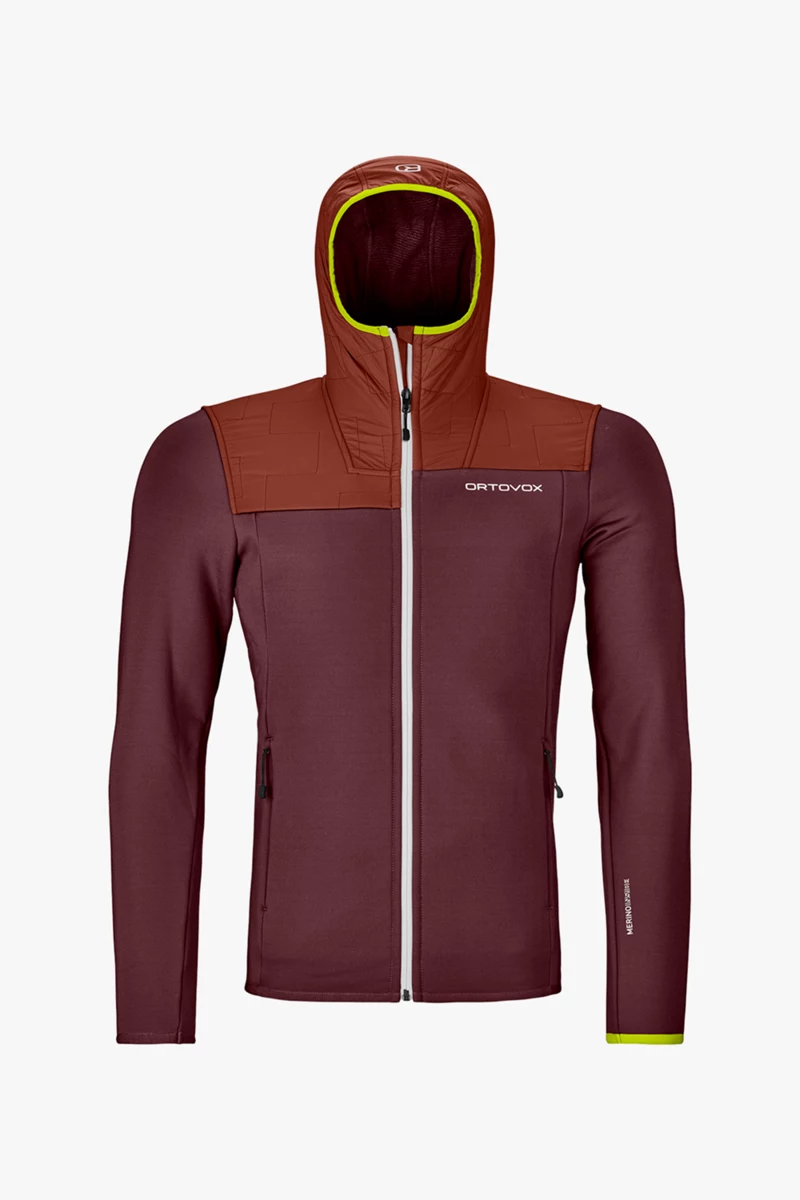 Ortovox Fleece Plus Hoodie Herren Midlayer