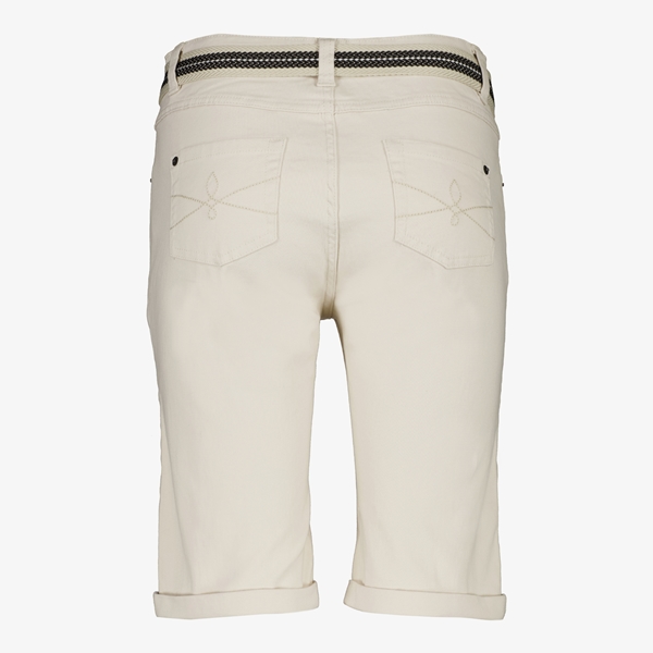 TwoDay korte dames broek beige