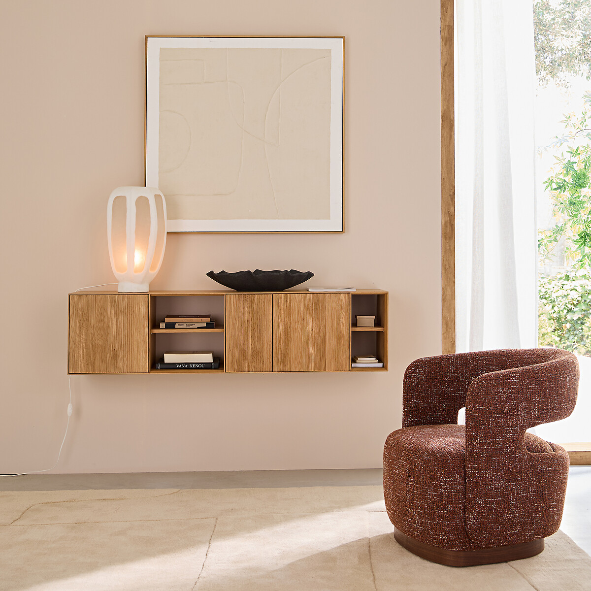 AM.PM<br>Console de parede de carvalho Mikube
