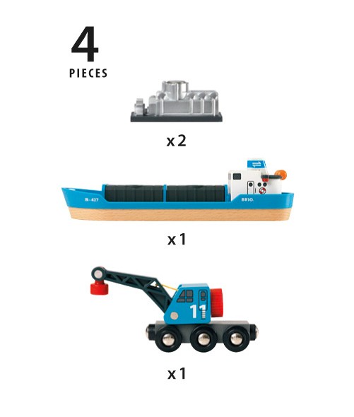 BRIO - Containerskib (33534)