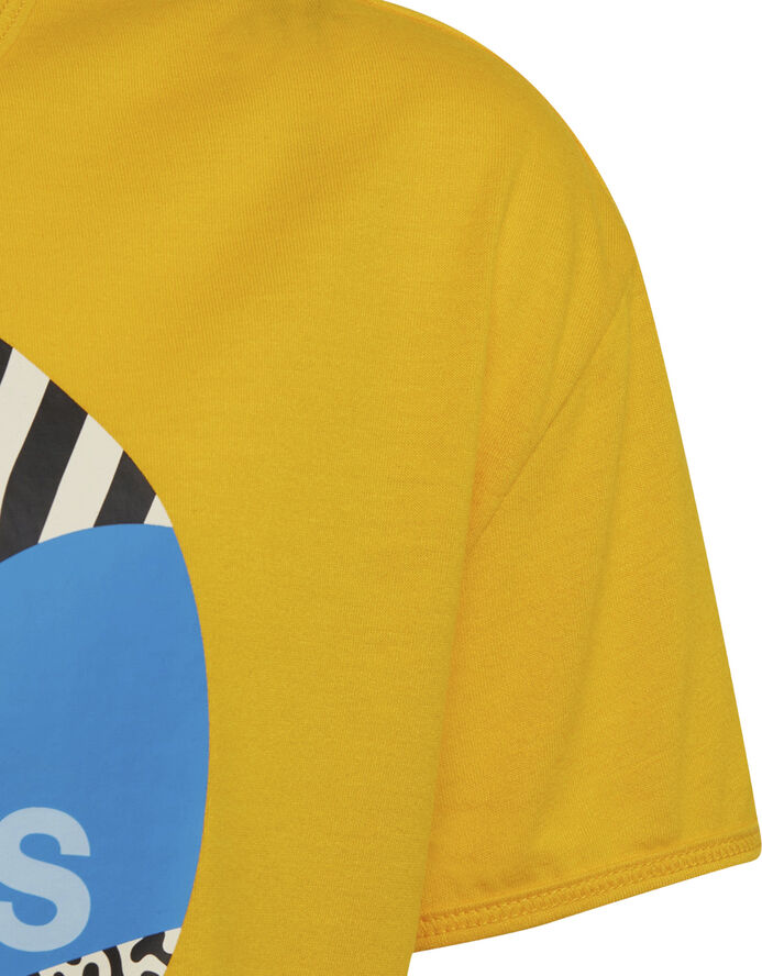 adidas AEROREADY Power Training Cropped Logo T-shirt Gul