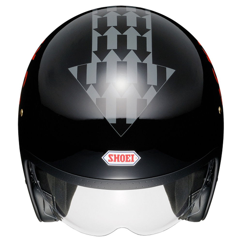 Shoei - Casque J-O Lucky Cat Garage TC-5 / Noir / Rouge