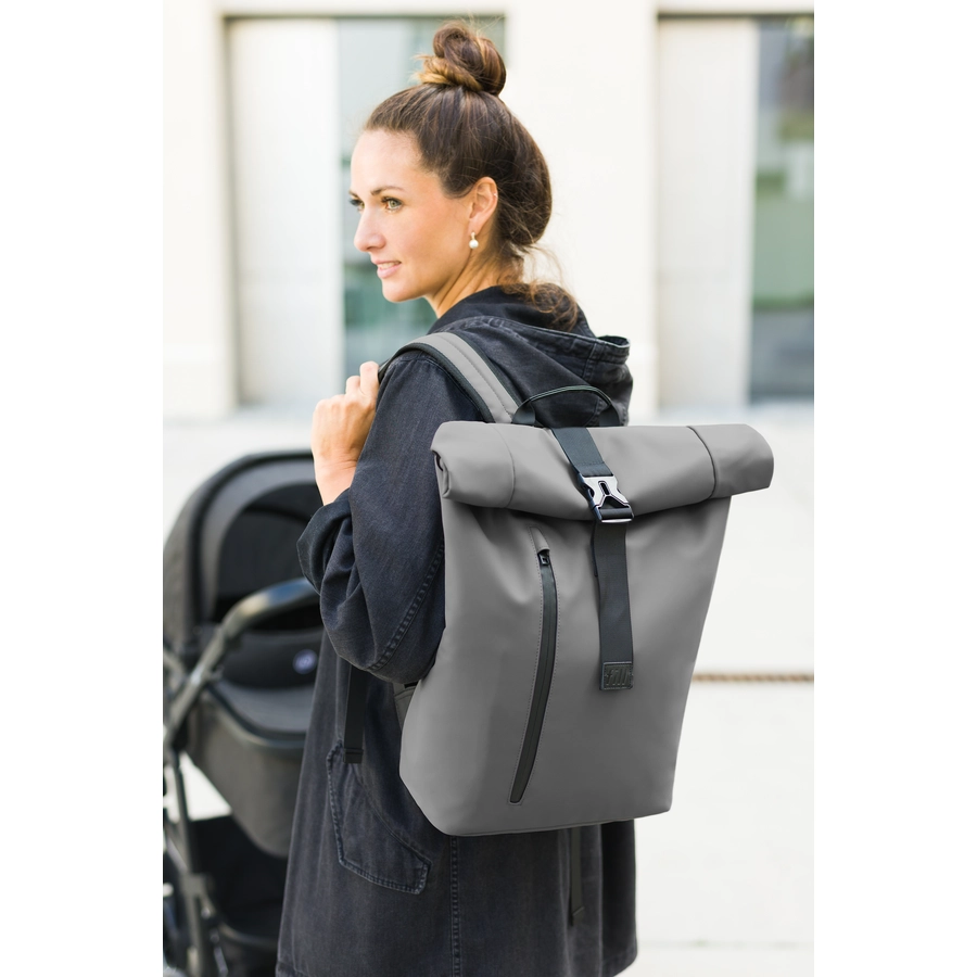 Fillikid Wickelrucksack Oslo grau
