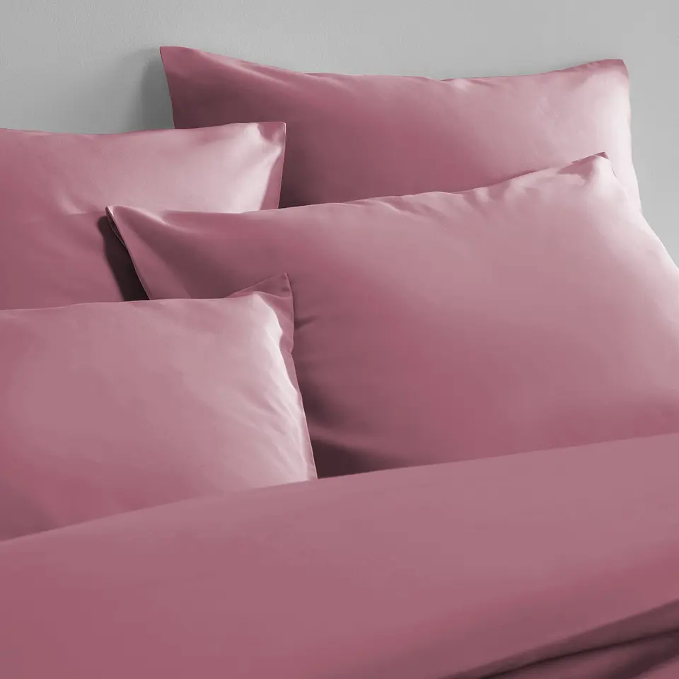 De Witte Lietaer Dekbedovertrek Katoen Satijn Olivia - 240 x 220 cm - Roze