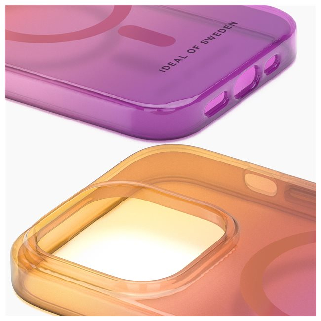 iPhone 14 Pro Max MagSafe Hardcase Hülle Clear Case Recycled (IDCLCMS23-I2267P-466) - Vibrant Ombre