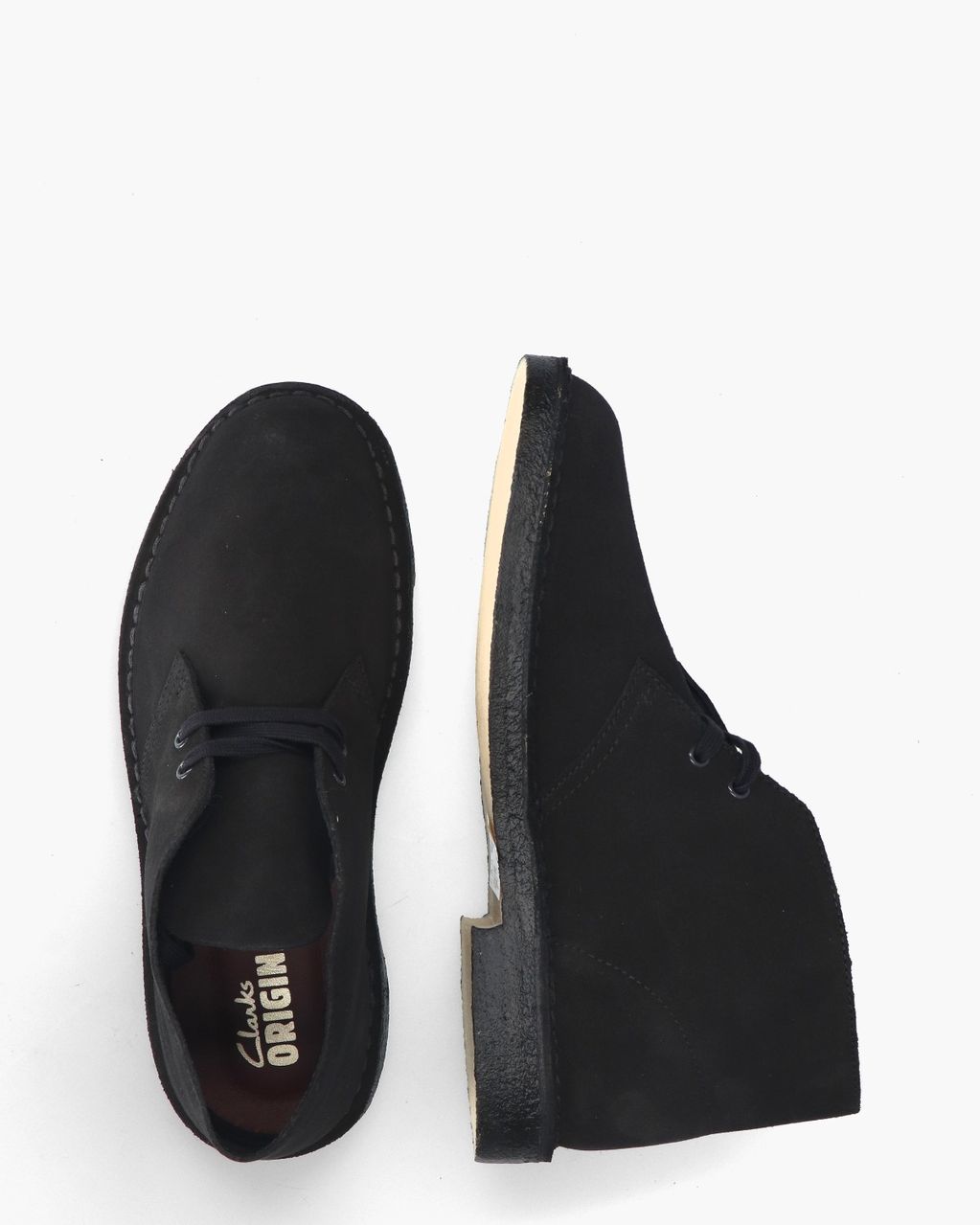 Clarks Originals Desert Boot Zwart Heren Veterboots