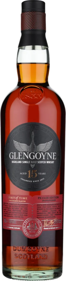 GLENGOYNE 15 YEARS PX CASK 70CL