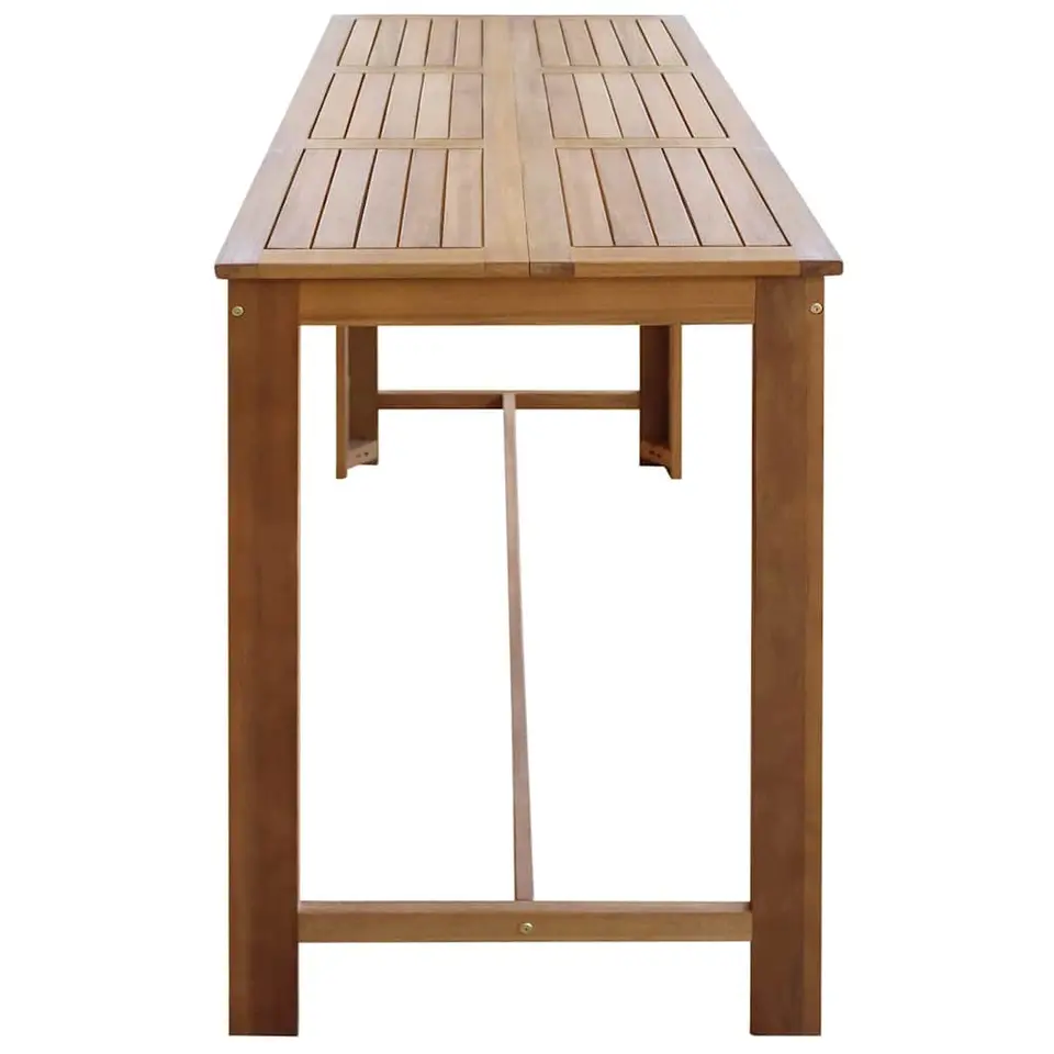 vidaXL - Bartafel - Bruin - Hout - 150 x 70 x 105 cm