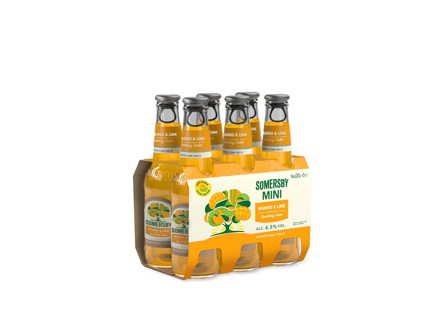 SIDRA SOMERSBY MANGO&LIME TP 6X0.20L